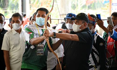 Gubernur Sumut Bangga Sumut Bisa Selenggarakan Kompetisi Horseback Archery