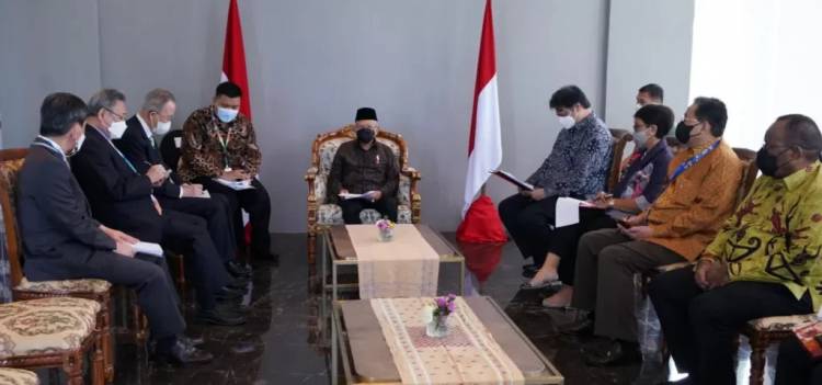 Wapres Terima Kunjungan Kehormatan Sekjen PBB ke-8 Ban Ki-Moon