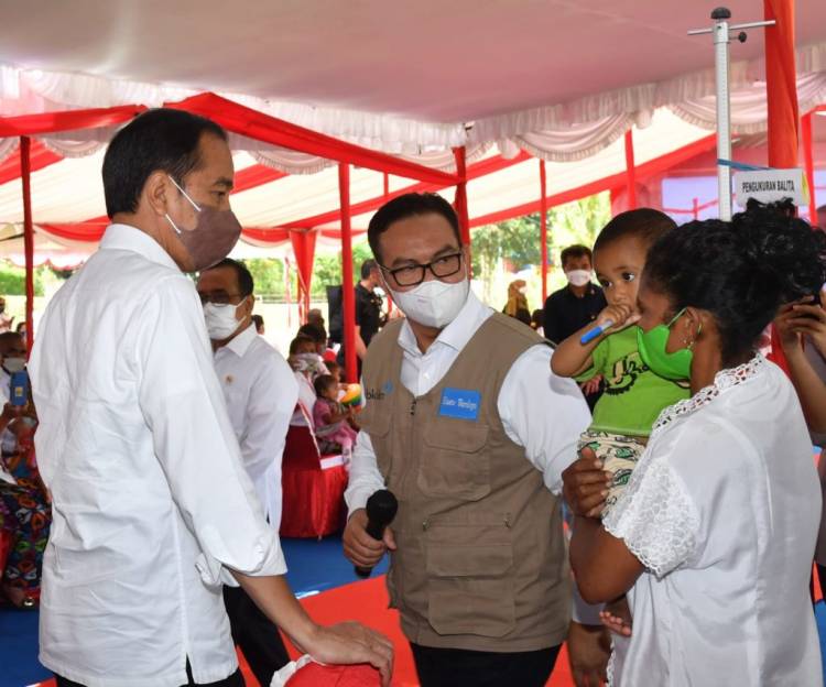 Presiden: Target Angka Prevalensi Stunting di Bawah 14 Persen pada 2024 Harus Tercapai