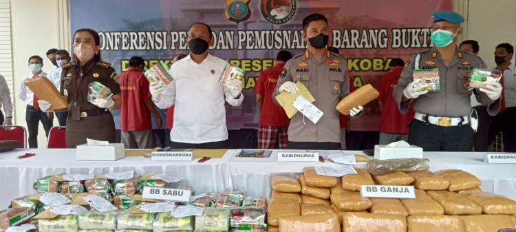 Dalam Waktu 21 Hari, 959 Tersangka Narkoba Diringkus Polda Sumut