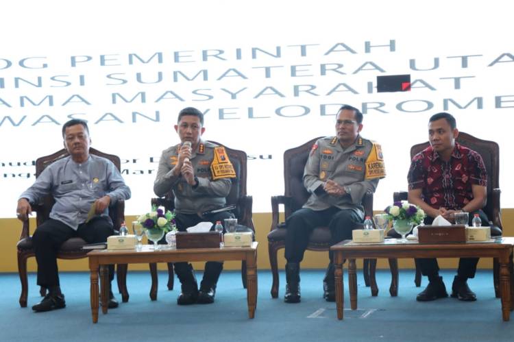Kawal Penertiban Lahan Veledrom dan Lapangan Tembak, Kapolrestabes Medan: Penertiban Harus Berjalan Kondusif