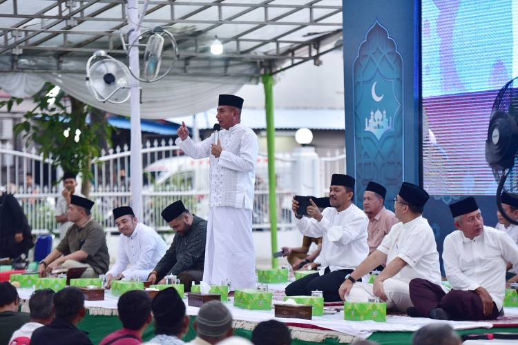 Hadiri Ramadan Berbagi, Edy Rahmayadi Ajak Seribuan Abang Becak Tingkatkan Takwa kepada Allah