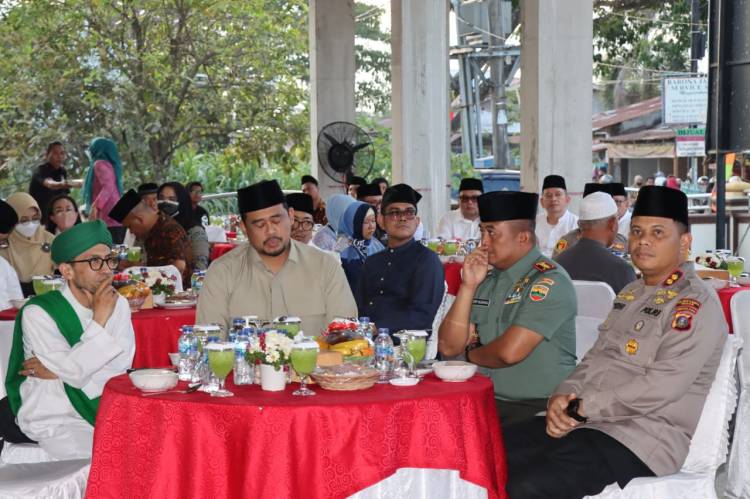 Polrestabes Medan Hadiri Kegiatan Safari Ramadhan di Mesjid Ar-Rahman Marelan