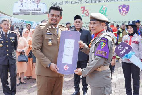 Wujudkan Wilayah Tertib dan Ramah Investasi Bersama Satpol PP, Bobby Nasution Minta Penertiban Tanpa Pandang Bulu