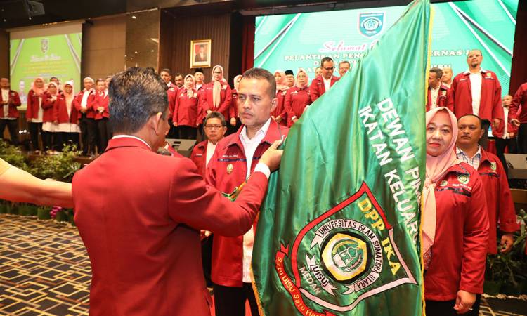 Pengurus IKA UISU Dilantik, Ijeck: Bersama-sama Jadikan UISU Sebagai Universitas Kebanggaan