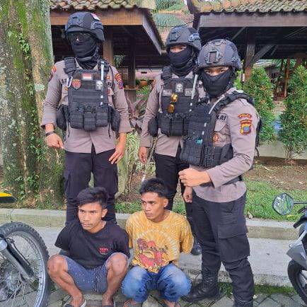 Berawal dari Laporan di Tiktok, Polisi Tangkap Dua Pelaku Curanmor