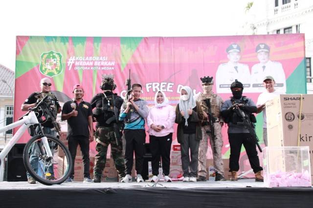 Komunitas Olahraga Rekreasi Ramaikan Car Free Day