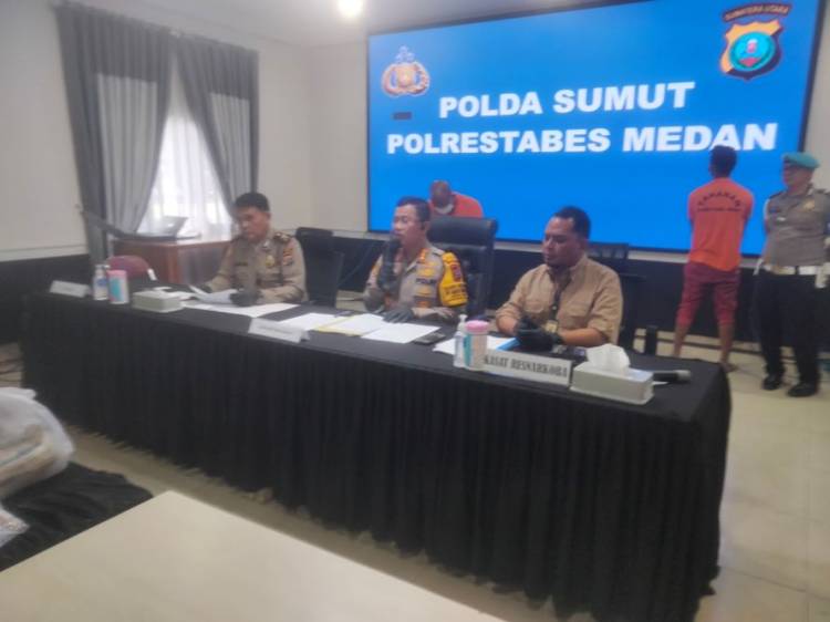 Tim Gabungan Satuan Narkoba Polrestabes Medan Bongkar Jaringan Inex di Key Garden Kutalimbaru
