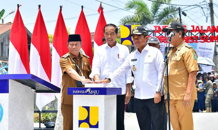 Peresmian Pelaksanaan IJD di Sumut, Pj Gubernur Pastikan Pemerintah Bahu-membahu Benahi Infrastruktur Jalan Daerah