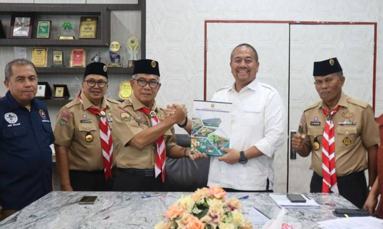 NPHD Kwarda Pramuka Diteken, Pj Gubernur Sumut Minta Tingkatkan Program
