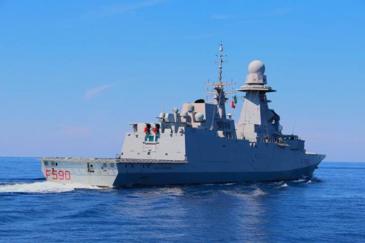 KRI Diponogoro-365 Uji Kemampuan dengan Kapal NATO di Laut Mediterania