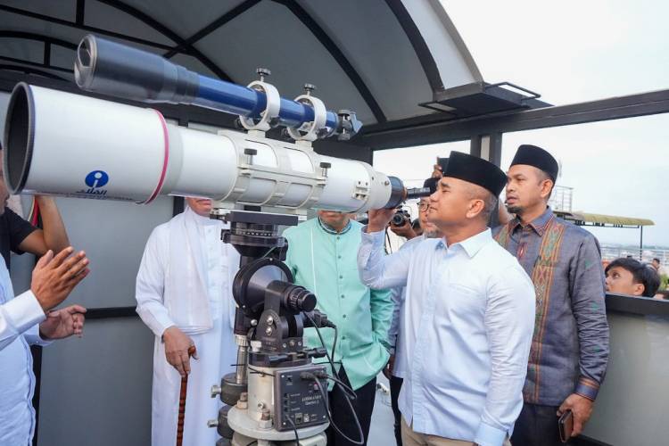 Pemko Medan  Pantau Hilal Awal Ramadan Tahun 1445 H   
