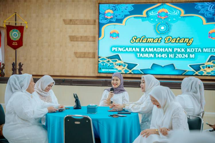 Pererat Silaturahmi dan Tingkatkan Keimanan Kader, TP PKK Gelar Pengajian Bulan Suci Ramadhan 1445 H