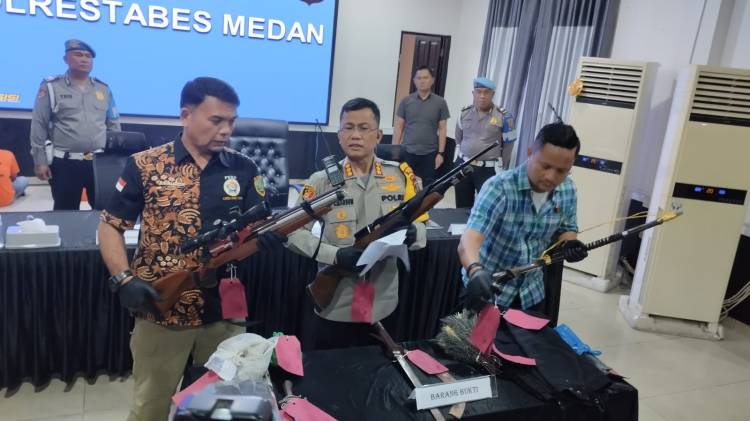 Aniaya Sopir dan Rusak Truk, Lima Oknum OKP Dibekuk Polrestabes