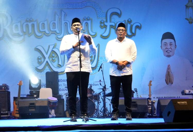 Pembukaan Ramadan Fair XVIII, Walikota Medan Ajak Masyarakat Jaga Kesucian Bulan Ramadan