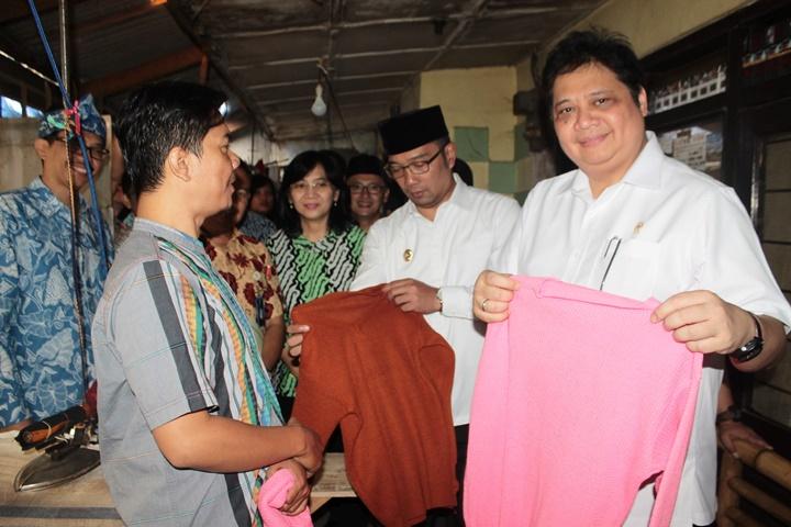 Menperin: Sentra IKM Rajut Bandung Tembus Pasar Singapura Hingga Nigeria