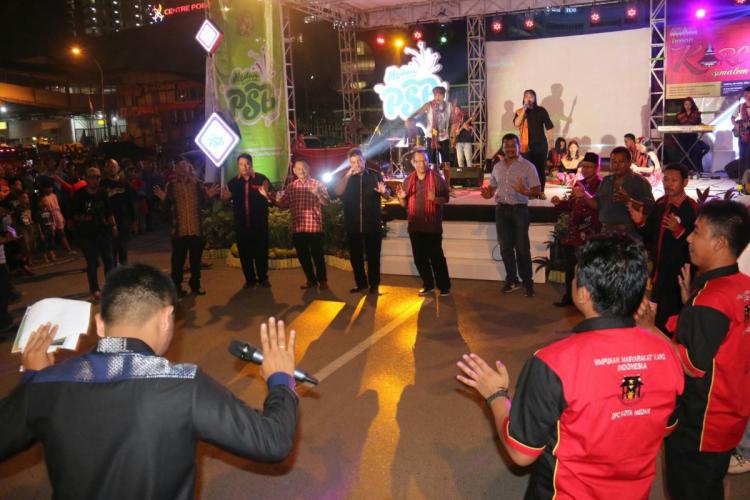 Tarian Odak-Odak Meriahkan PSB Kota Medan