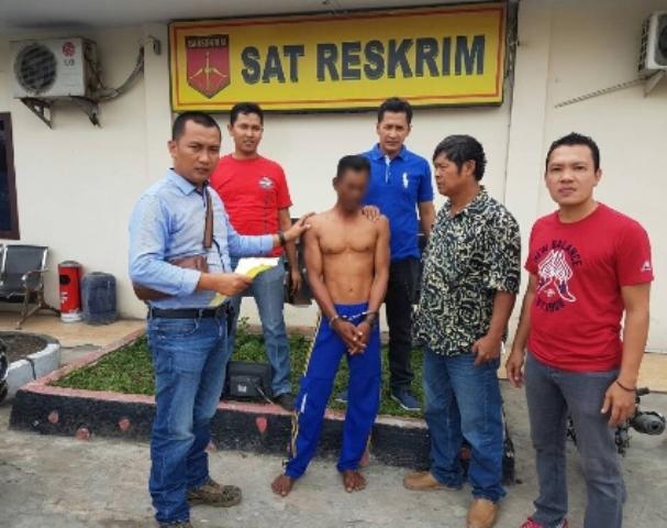 Cabuli Anak Tetangga, MY Ditangkap Sat Reskrim Polres Pelabuhan Belawan