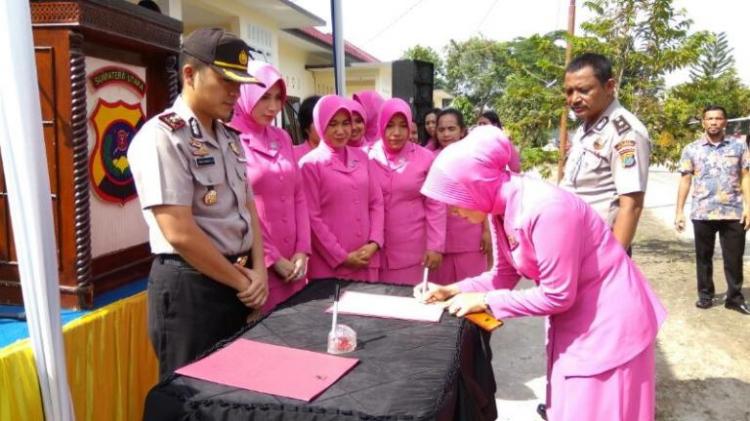 Penghuni Aspol Polres Deli Serdang Deklarasikan Anti Narkoba