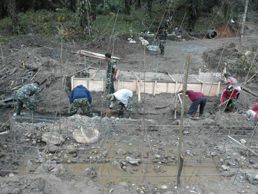 Pelaksanaan Pra TMMD Dwarnai Berbagai Kegiatan oleh Personil Kodim 0203/Langkat