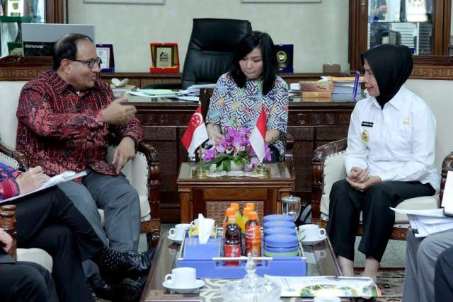 Boyong Pengusaha, Menteri Perdagangan Singapura Tertarik Investasi di Sumut