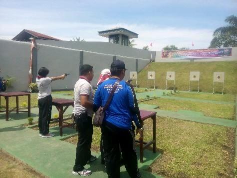 Kalapas dan Karutan se-Sumut Latihan Menembak