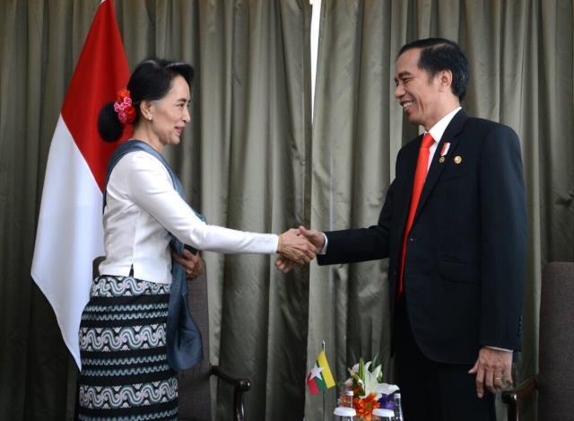 Bertemu Suu Kyi, Presiden Jokowi: Stabilitas di Myanmar Penting Untuk Kawasan