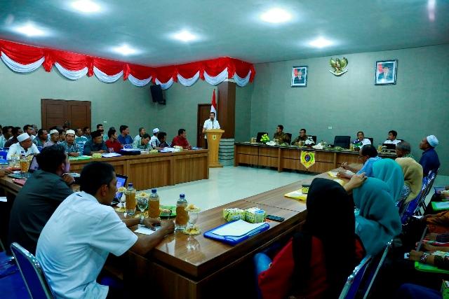 Pemkab Labusel Sosialisasi Pemberian Dana Hibah dan Bansos yang Bersumber dari APBD Pemerintah