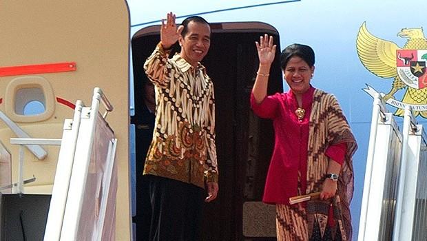 Kunjungi Jawa Tengah, Presiden Jokowi  Resmikan Pasar Klewer