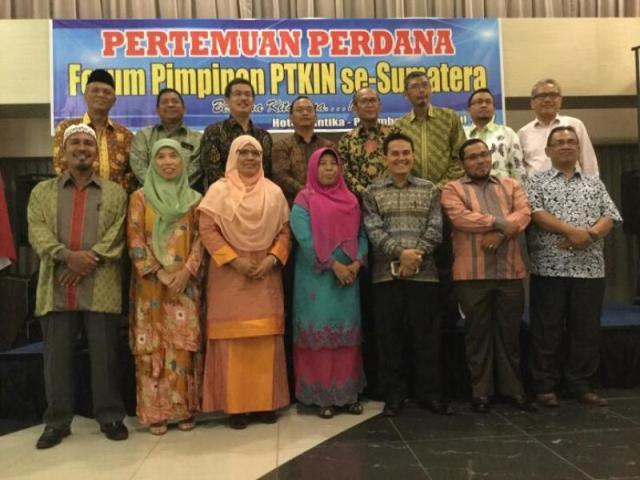 20 Perguruan Tinggi Islam Bentuk Forum Pimpinan PTKIN se-Sumatera