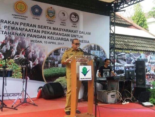 Polsek Delitua Lakukan pengamanan Telekonferensi dengan Ibu Negara