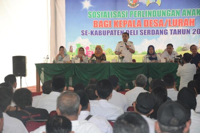 Plt Bupati Deli Serdang: Jangan Ada Lagi Kasus Kekerasan Anak