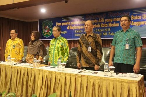 ASN Pemko Medan yang Akan Pensiun Diberi Pembekalan