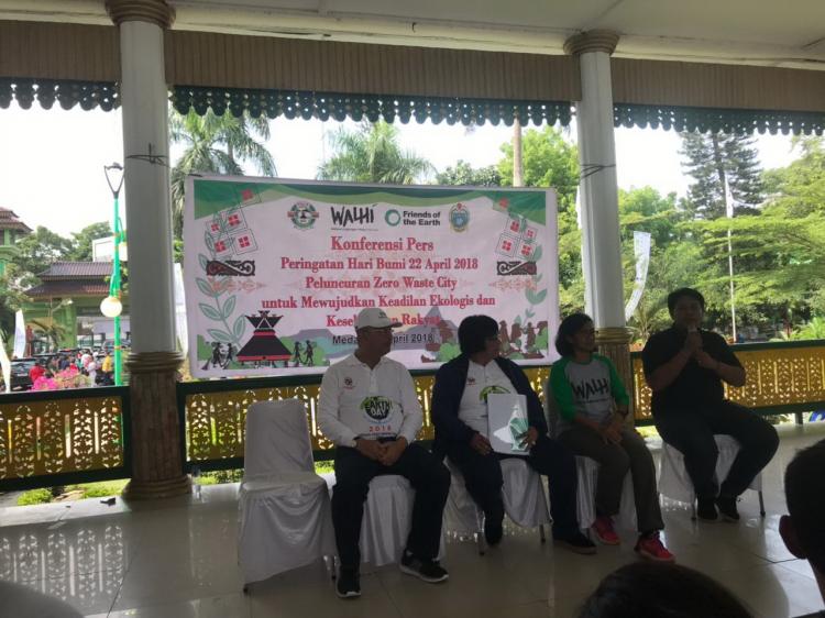 Medan Tuan Rumah Hari Bumi, Walikota Ucapkan Terima Kasih 