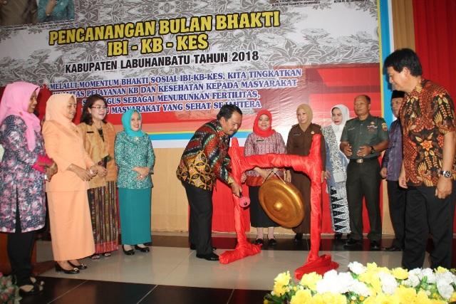 Pemkab Labuhanbatu Gelar Bakti Sosial IBI-KB-KES Menuju Masyarakat yang Sehat dan Sejahtera