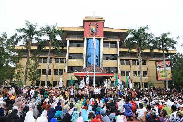 Aksi 212 Jilid II Lancar, Kapolda Sumut Ucapkan Terima Kasih