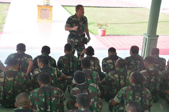 Sebagai Modal Dasar, Korem 022/Pantai Timur Bekali Prajurit Ilmu Teritorial