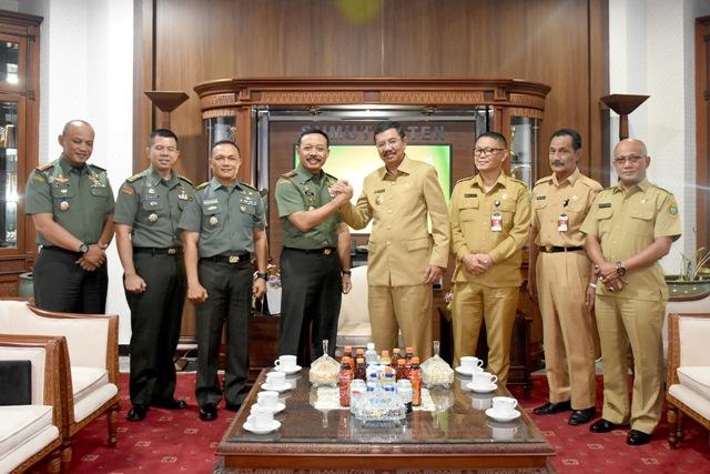 Terima Kunjungan Pangdam I/BB, Gubsu Tegaskan Sikap Netral ASN di Pilkada adalah Mutlak