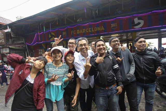 Di Penatapan, Sihar Pikirkan Infrastruktur untuk Permudah Petani Karo