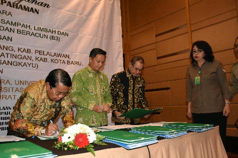 Pemkab Deli Serdang dan Dirjen PSLB3 KLHK Teken MoU Pengelolaan Limbah