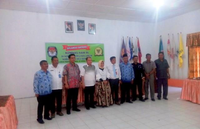 Komnas HAM RI Datangi KPU Kabupaten Deli Serdang