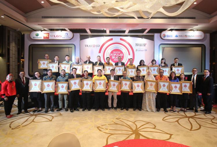 TRAS N CO Indonesia Apresiasi Brand-Brand Terpopular di Dunia Digital untuk ke Delapan Kalinya