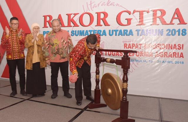 Pemprovsu Komitmen Dukung Program Reforma Agraria