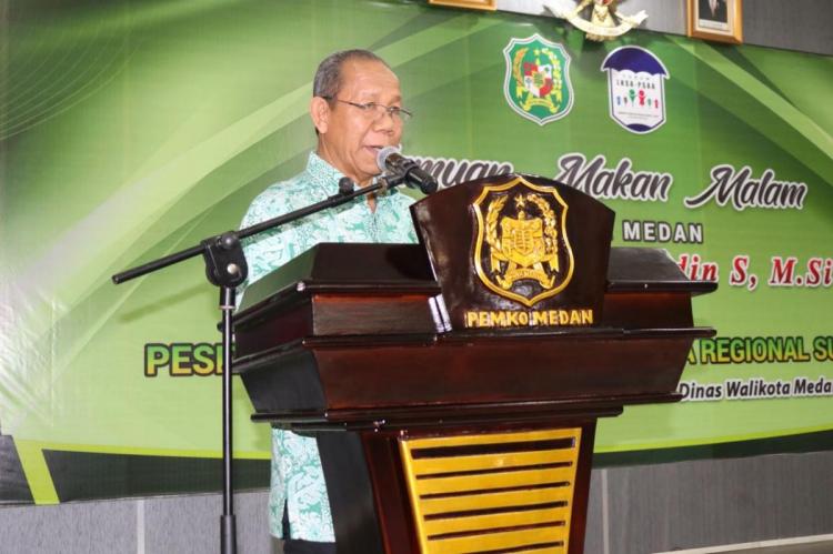 Walikota Medan Jamu Makan Malam Peserta Temu Wilayah LKSA se-Sumatera
