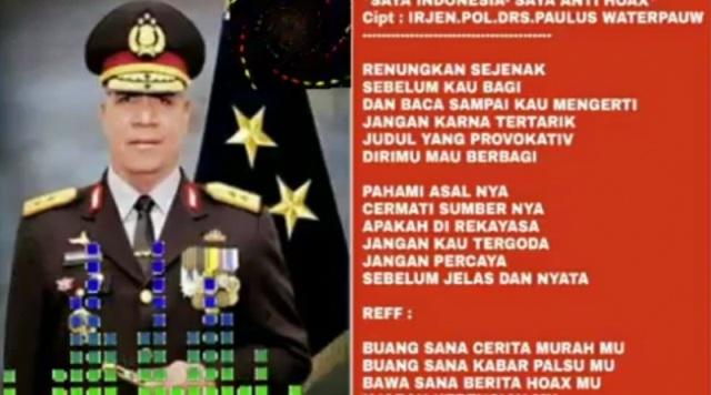 Penyebaran Berita Hoax Marak, Kapoldasu Ciptakan Lagu Anti Hoax