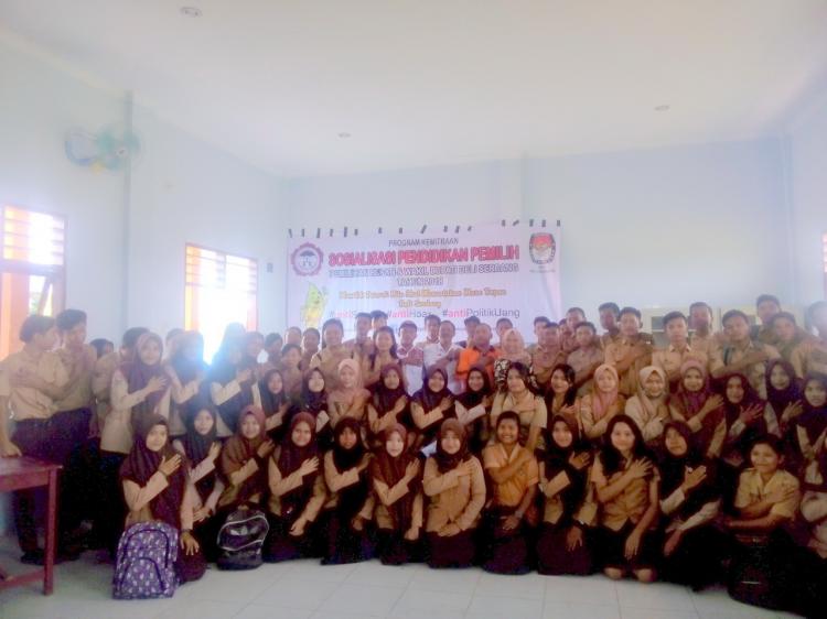 Tumbuhkan Minat Pemilih Pemula, LPA dan KPU Deliserdang Sosialisasi Pendidikan Pemilih