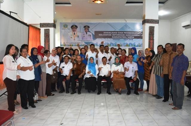 Diskominfo Gelar Sosialisasi Pemberdayaan KIM Kota Sibolga