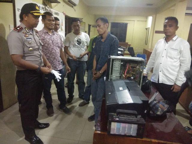 Jual Tiket Palsu PSMS Vs Perseru Serui, Pramudianda Diringkus Polisi