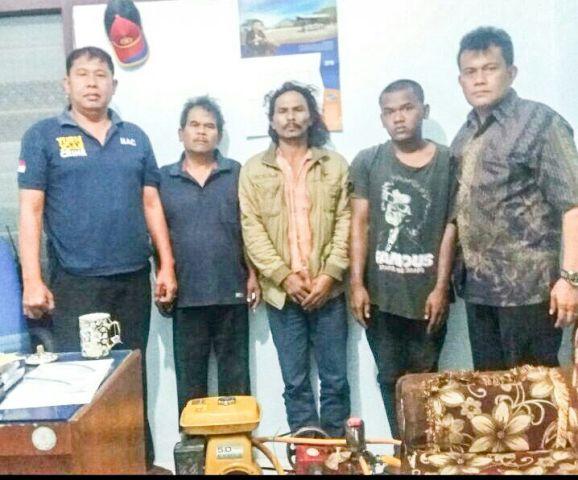 Tiga Pencuri dan Perusak Lahan Diamankan Polsek Tanah Karo