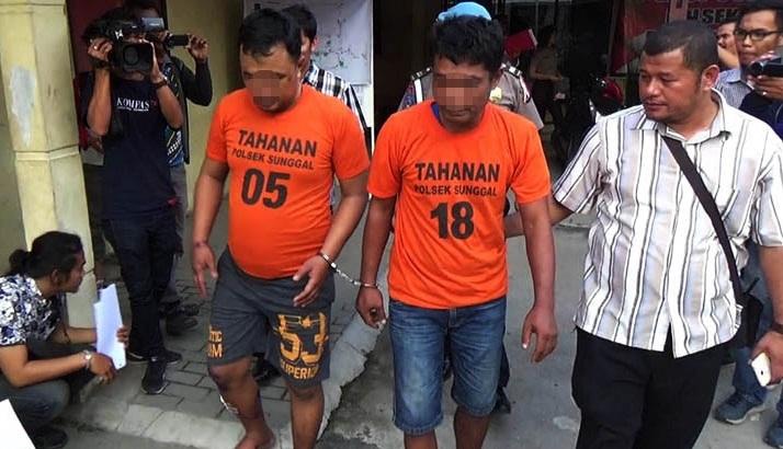 Dengan Tembakan, Polsek Sunggal Berhasil Tangkap Dua Begal Sadis